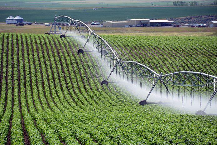 cemter pivot irrigation
